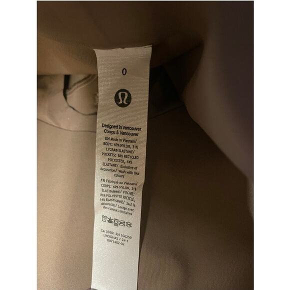Lululemon Smooth Fit Pull-On High-Rise Pant - New With Tags, Taupetastic, Size 0 - Picture 5 of 13